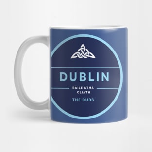 Dublin, County Dublin and GAA Colours Mug